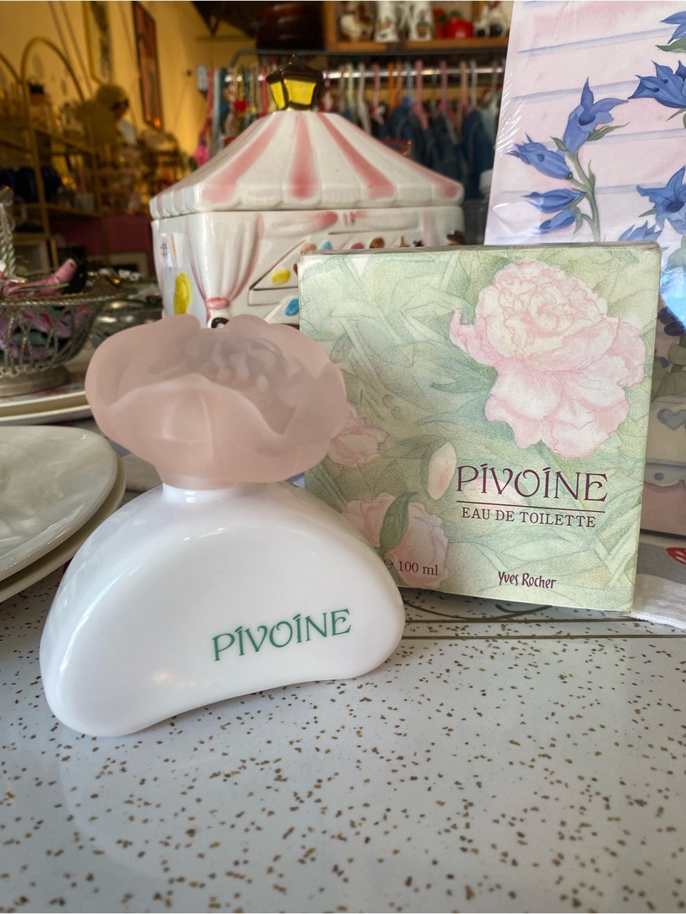 Vintage Yves Rocher Pivoine Perfume 100ml Full w Box